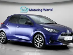 Blue Used 2021 Toyota Yaris Hybrid Hatchback | £15,800 (Fair price)