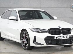 White Used 2023 BMW 330e M Sport | £26,950 (Fair price)