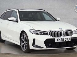 White Used 2025 BMW 320 M Sport Estate | £32,750 (Fair price)