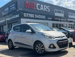 Silver Used 2014 Hyundai i10 Premium Hatchback | £4,390 (Expensive)