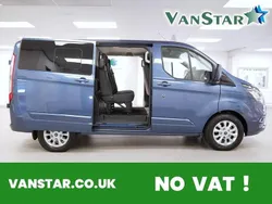 Blue Used 2019 Ford Transit Custom Limited Estate | £26,989 (Expensive)