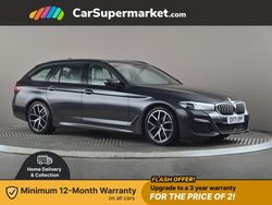 Grey Used 2021 BMW 520 M Sport Estate | £24,897 (Fair price)