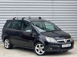 Black Used 2007 Vauxhall Zafira SRi MPV | £695 (Good price)