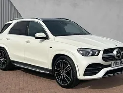 White Used 2021 Mercedes GLE350 AMG line Estate | £45,990 (Fair price)