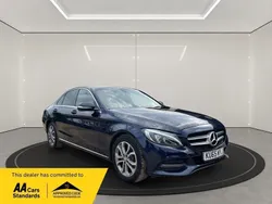 Blue Used 2015 Mercedes C220 Sedan | £8,999 (Good price)