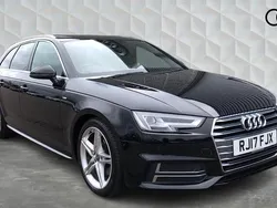Black Used 2017 Audi A4 S-Line Estate | £13,950 (A bit pricey)