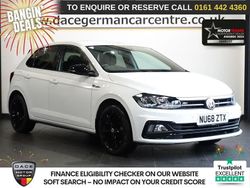 White Used 2018 VW Polo R-line Hatchback | £13,450 (Fair price)