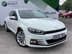 Candy white Used 2016 VW Scirocco GT Coupe | £10,250 (Fair price)
