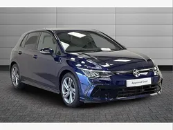 Blue Used 2022 VW Golf VIII R-line Hatchback | £22,450 (Fair price)