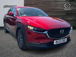 Red Used 2021 Mazda CX-30 SUV | £14,690 (Fair price)