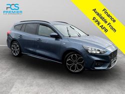 Chrome blue (premium paint) Used 2021 Ford Focus ST-Line X Estate | £11,795 (Good price)