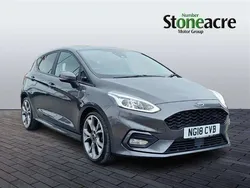 Grey Used 2018 Ford Fiesta ST-Line Hatchback | £8,750 (Fair price)
