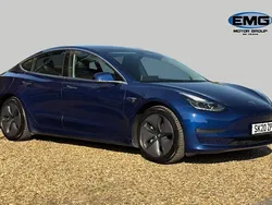 Blue Used 2020 Tesla Model 3 Long Range Sedan | £12,895 (Good price)