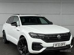 White Used 2023 VW Touareg Black Edition SUV | £42,995 (Fair price)