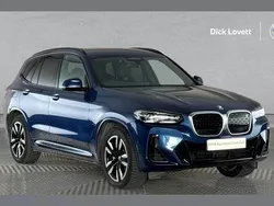 Blue Used 2022 BMW iX3 M Sport SUV | £27,000 (Fair price)