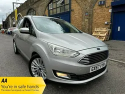 Silver Used 2017 Ford C-MAX Titanium MPV | £5,390 (Fair price)