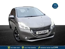 Grey Used 2013 Peugeot 208 Hatchback | £3,485 (Fair price)