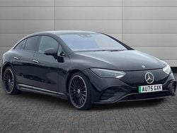 Obsidian black New 2025 Mercedes EQE350 AMG line Sedan | £58,990 (Expensive)