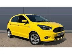 Yellow Used 2018 Ford Ka Plus Zetec Hatchback | £7,660 (A bit pricey)