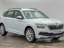 Moon white metallic Used 2023 Skoda Kamiq SE SUV | £13,664 (Fair price)