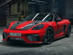 Guards red Used 2024 Porsche 718 Spyder | £137,990