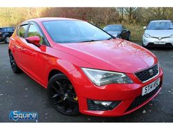 Red Used 2014 Seat Leon FR Hatchback | £5,299 (Fair price)
