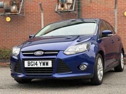 Blue Used 2014 Ford Focus Titanium Hatchback | £3,450 (Good price)