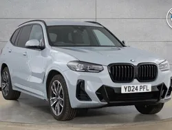 Grey Used 2024 BMW X3 M Sport SUV | £46,500 (Expensive)