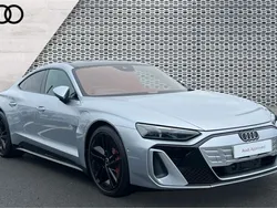 Silver New 2024 Audi e-tron GT quattro Comfort Sedan | £87,147 (Super price)