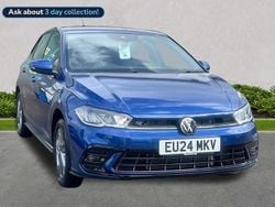 Blue New 2024 VW Polo R-line Hatchback | £20,903 (Good price)