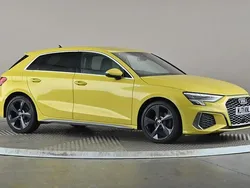 Yellow Used 2021 Audi A3 Comfort Hatchback | £17,498 (Fair price)