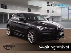 Black Used 2021 Alfa Romeo Stelvio Quadrifoglio SUV | £47,495 (A bit pricey)