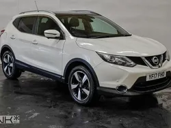 White Used 2017 Nissan Qashqai N-Vision SUV | £7,250 (Good price)