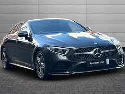 Graphite grey Used 2021 Mercedes CLS350 AMG line Sedan | £29,990
