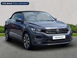 Grey Used 2021 VW T-Roc Cabriolet R-line Cabriolet | £19,512 (Super price)