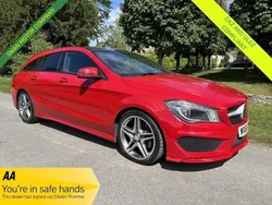 Red Used 2025 Mercedes CLA180 AMG line Sedan | £11,990