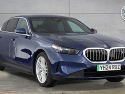 Blue New 2024 BMW i5 Sport Line Sedan | £43,500 (Fair price)