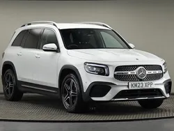 Digital white metallic finish Used 2023 Mercedes GLB200 Executive SUV | £27,400 (Fair price)