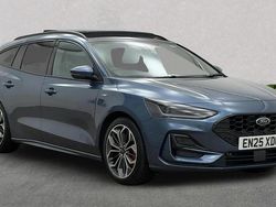 Blue Used 2025 Ford Focus ST-Line X Estate | £25,299 (Expensive)