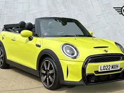 Yellow Used 2022 Mini Cooper S Exclusive Hatchback | £18,995 (Fair price)