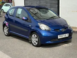 Blue Used 2007 Toyota Aygo Hatchback | £995 (Good price)