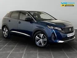 Blue Used 2022 Peugeot 3008 Allure Hatchback | £15,495 (Good price)