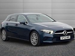 Denim blue Used 2023 Mercedes A180 Executive Hatchback | £19,890 (Good price)