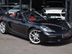 Black Used 2016 Porsche Boxster Cabriolet | £32,990