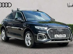 Black Used 2022 Audi Q5 Sportback S-Line SUV | £35,159 (Good price)