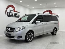 Silver Used 2018 Mercedes V250 MPV | £31,980 (Fair price)
