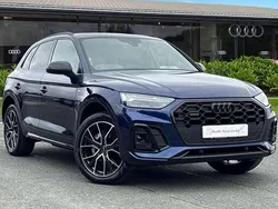Blue Used 2024 Audi Q5 Black Edition SUV | £40,995 (A bit pricey)