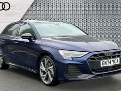 Blue Used 2024 Audi A3 Black Edition Hatchback | £28,142