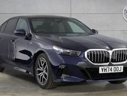 Blue Used 2024 BMW 520 M Sport Sedan | £38,888 (Fair price)