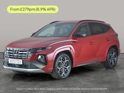 Red Used 2022 Hyundai Tucson N Line SUV | £19,931 (Good price)